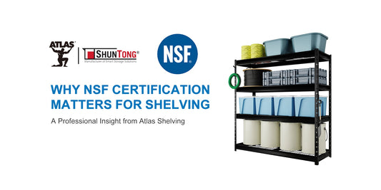 Why NSF Certification Matters for Shelving – A Professional Insight from Atlas Shelving