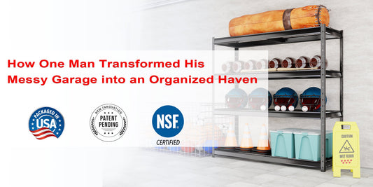 How One Man Transformed His Messy Garage into an Organized Haven