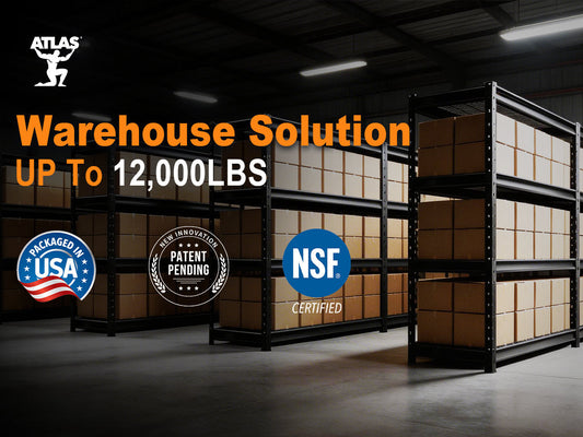 Maximizing Kitchen Storage with Atlas Shelving: NSF-Certified, Heavy-Duty Shelves Perfect for Food Storage