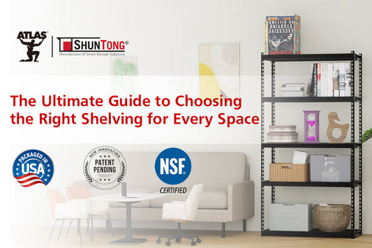 The Ultimate Guide to Choosing the Right Shelving for Every Space