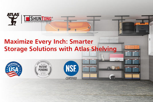 Maximize Every Inch: Smarter Storage Solutions with Atlas Shelving