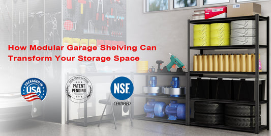 How Modular Garage Shelving Can Transform Your Storage Space