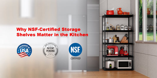 Why NSF-Certified Storage Shelves Matter in the Kitchen