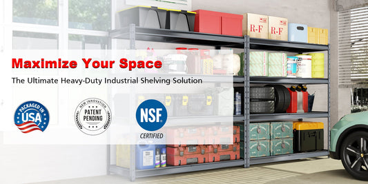 Maximize Your Space: The Ultimate Heavy-Duty Industrial Shelving Solution