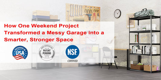 How One Weekend Project Transformed a Messy Garage into a Smarter, Stronger Space