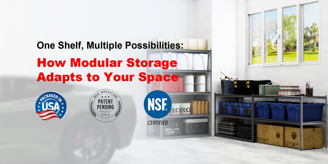 One Shelf, Multiple Possibilities: How Modular Storage Adapts to Your Space