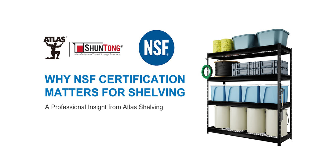 Why NSF Certification Matters for Shelving – A Professional Insight from Atlas Shelving