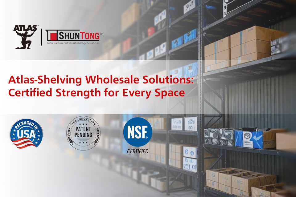 Atlas-Shelving Wholesale Solutions: Certified Strength for Every Space