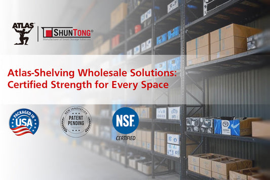 Atlas-Shelving Wholesale Solutions: Certified Strength for Every Space