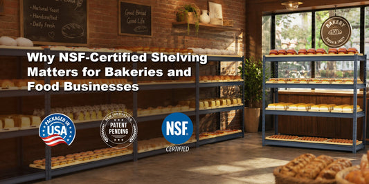 Why NSF-Certified Shelving Matters for Bakeries and Food Businesses