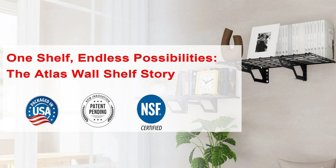 One Shelf, Endless Possibilities: The Atlas Wall Shelf Story
