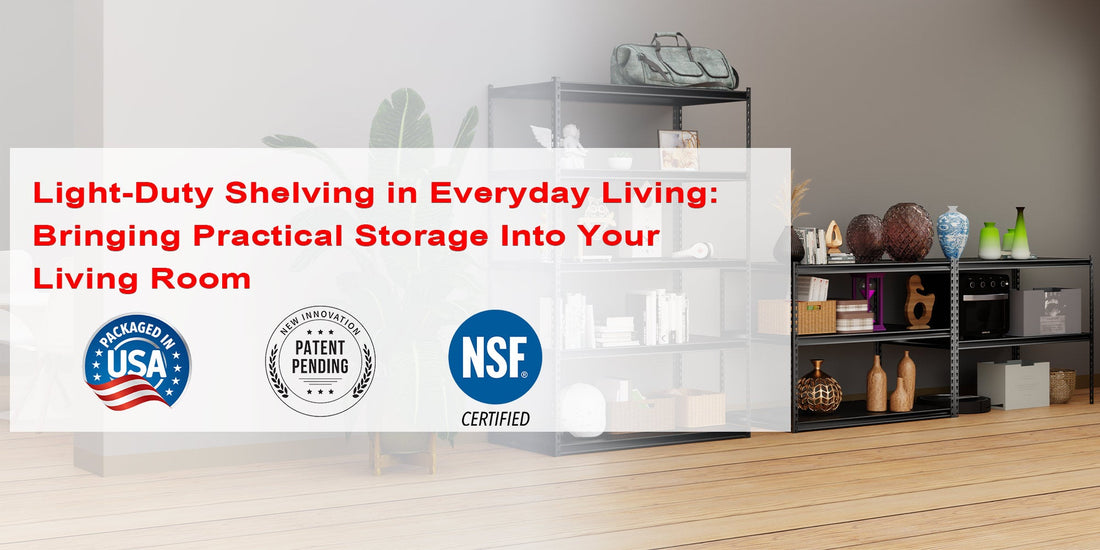 Light-Duty Shelving in Everyday Living: Bringing Practical Storage Into Your Living Room