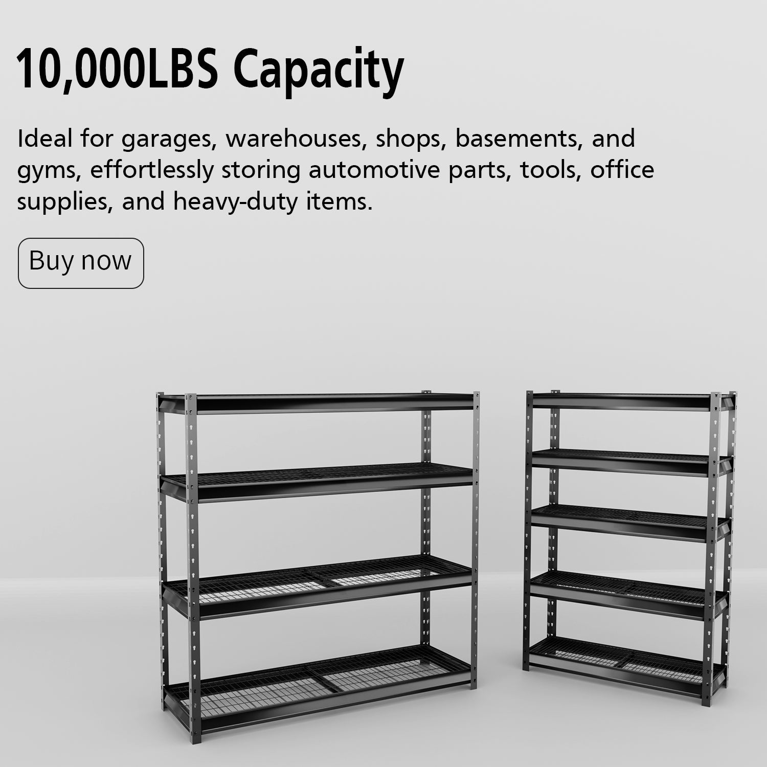 10,000LBS Capacity – Atlas Shelving