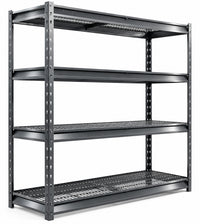 ATLAS 7304K — 77" Ultra-Wide 4-Tier Garage Shelving