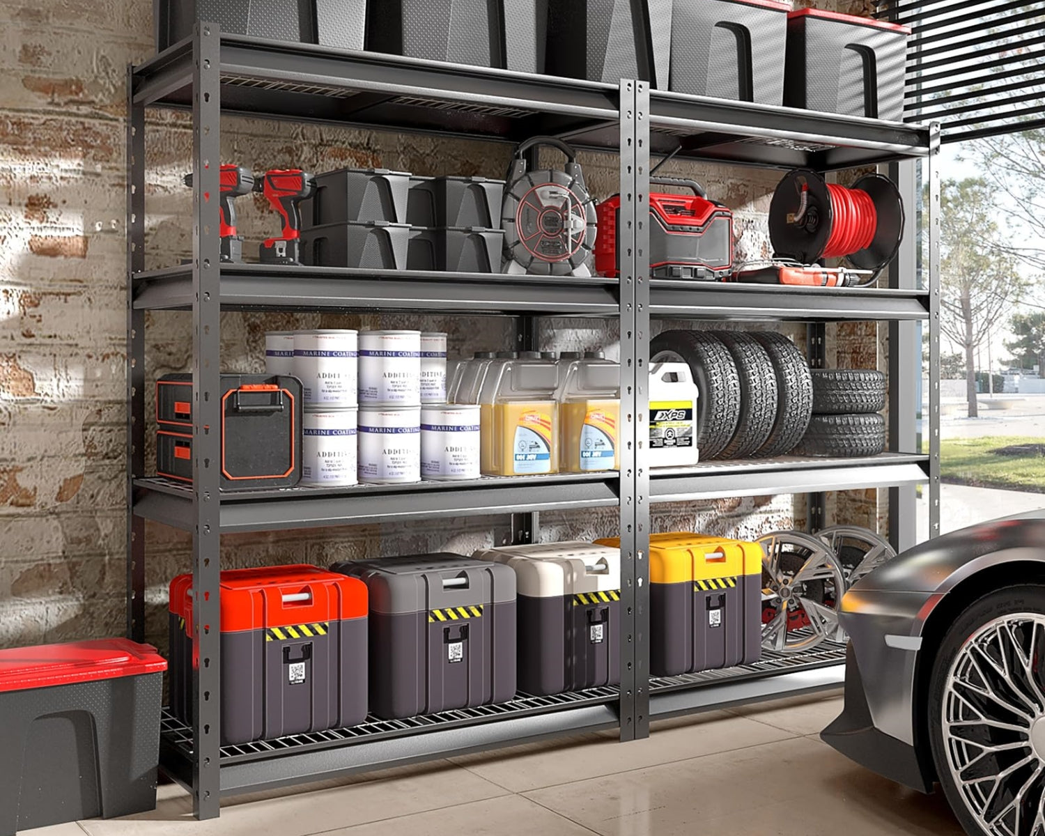 Shuntong The Atlas 8000LBS Garage Storage Shelves, 72